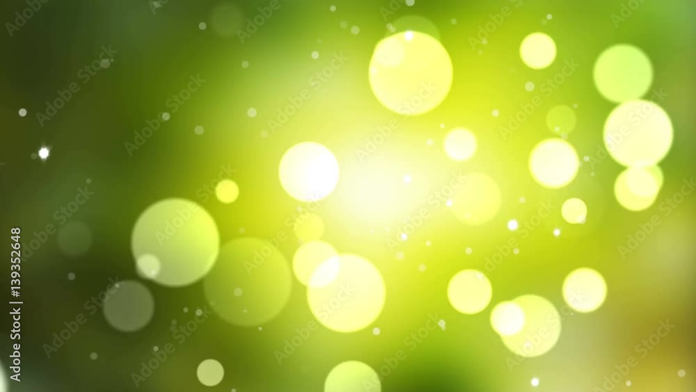 The blots on a green background Loop animation. Slow motion The blots on a green background Loop animation. Slow motion