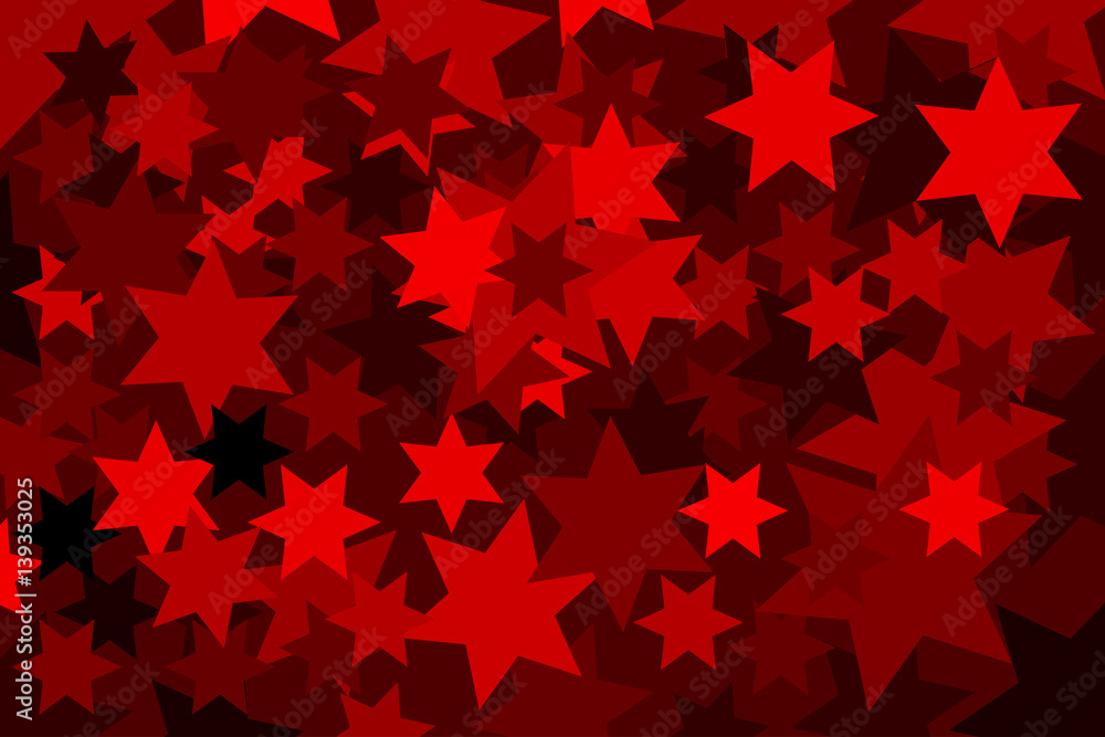 star - abstract geometric red background star - abstract geometric red background