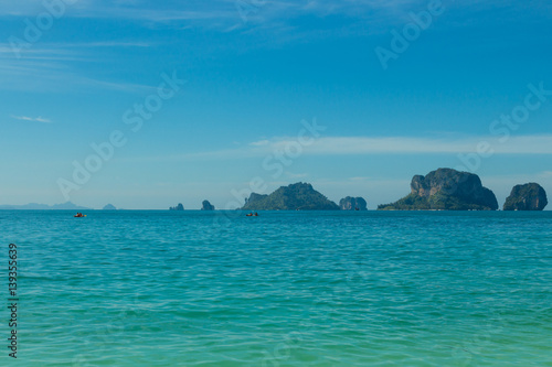 Islands of Andaman sea, Krabi province, Thailand