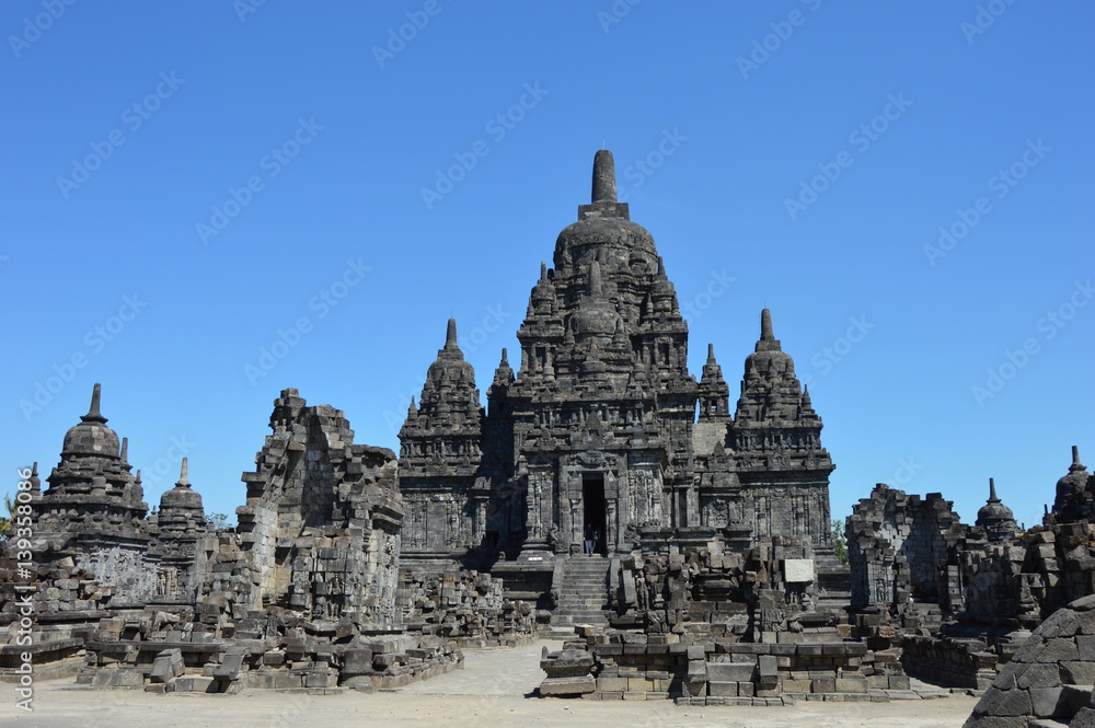 Sewu Temple en indonésie