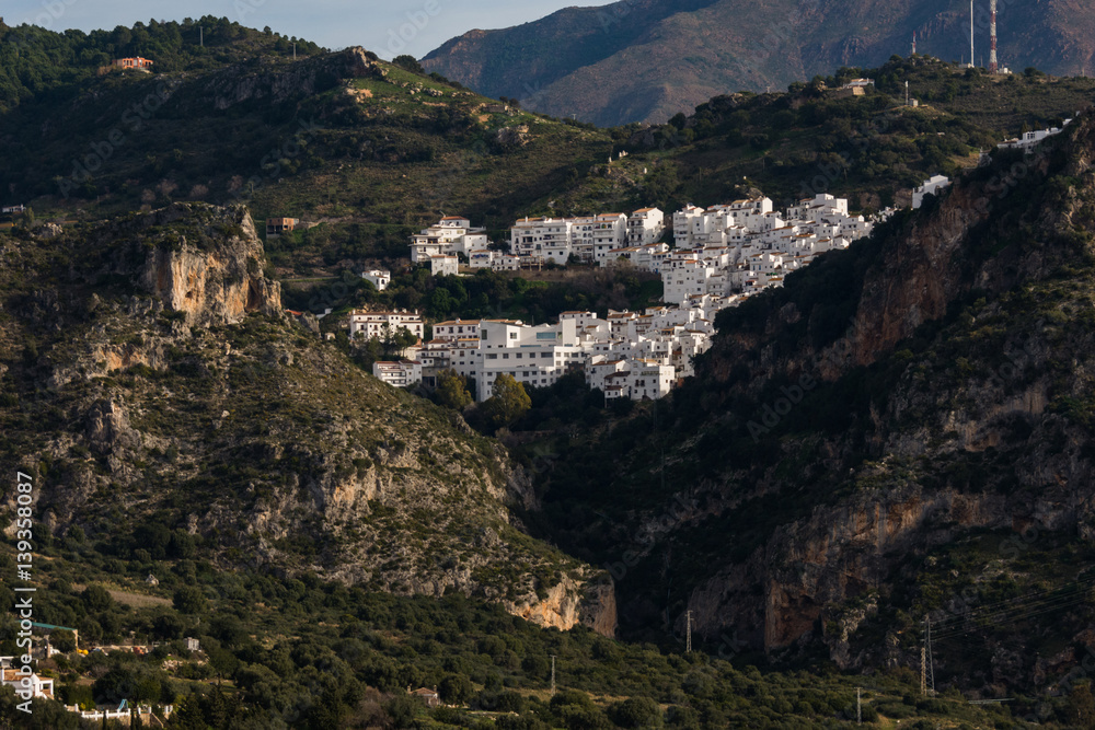 White villages in andalusia