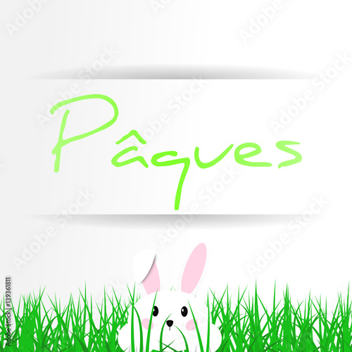 pâques - lapin de pâques