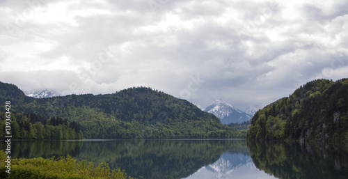 Alpsee Lake Neuschwanstein Germany