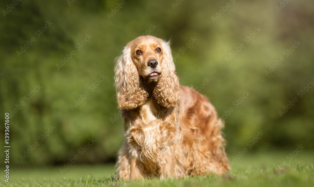 Cocker spaniel dog Cocker spaniel dog