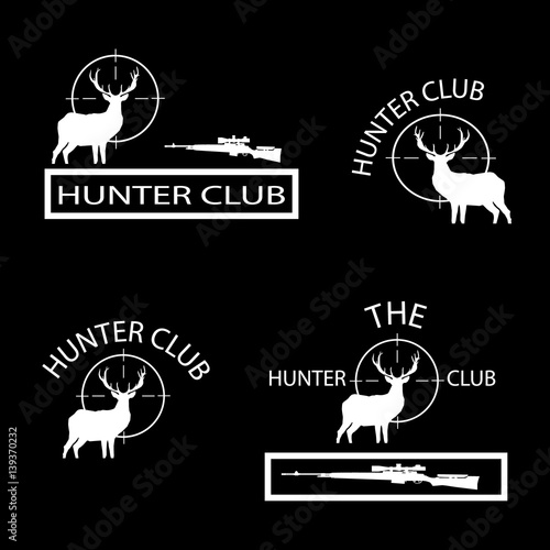 Various logos to hunting clubs