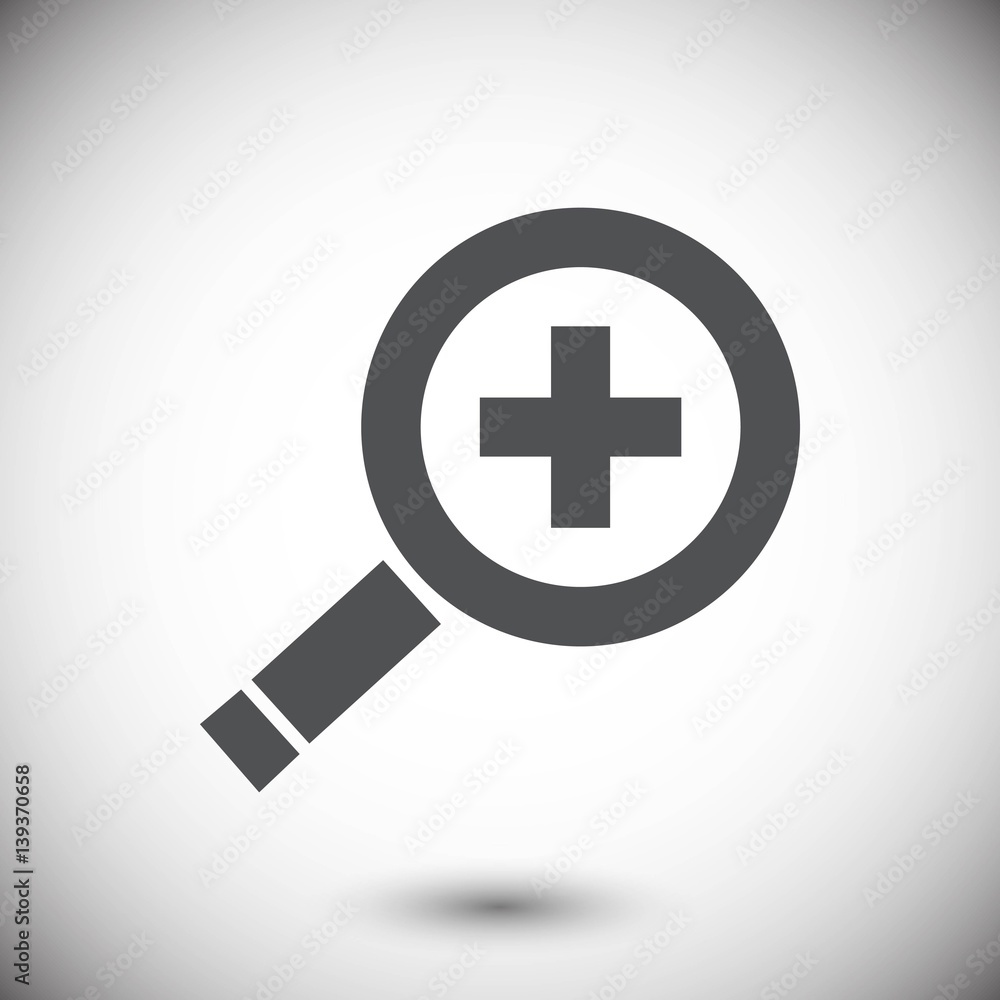 search icon stock vector illustration flat design search icon stock vector illustration flat design