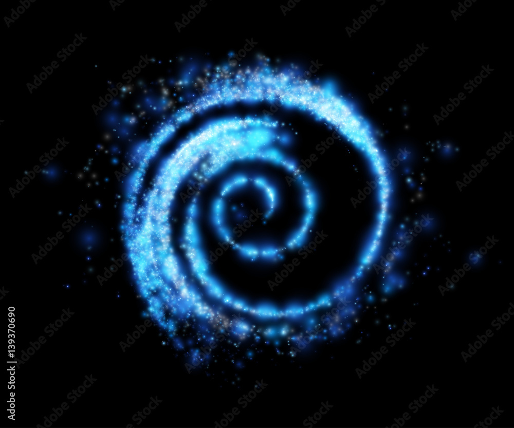 Swirl light effect. Vector element. Swirl light effect. Vector element.