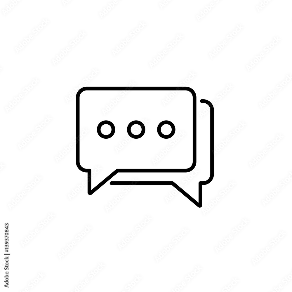 Social engagement line icon, seo & development, Speech bubbles sign, a linear pattern on a white background, eps 10. Social engagement line icon, seo & development, Speech bubbles sign, a linear pattern on a white background, eps 10.