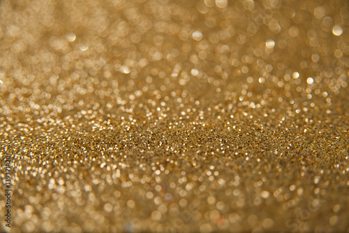 Golden glitter background