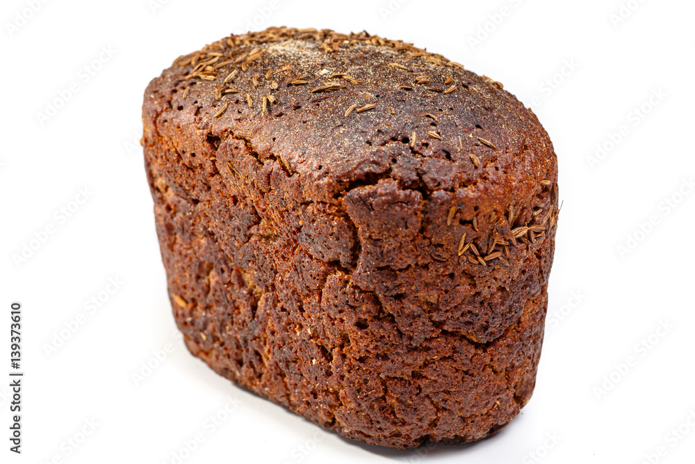 Rye bread according to old recipes with grains. Rye bread according to old recipes with grains.