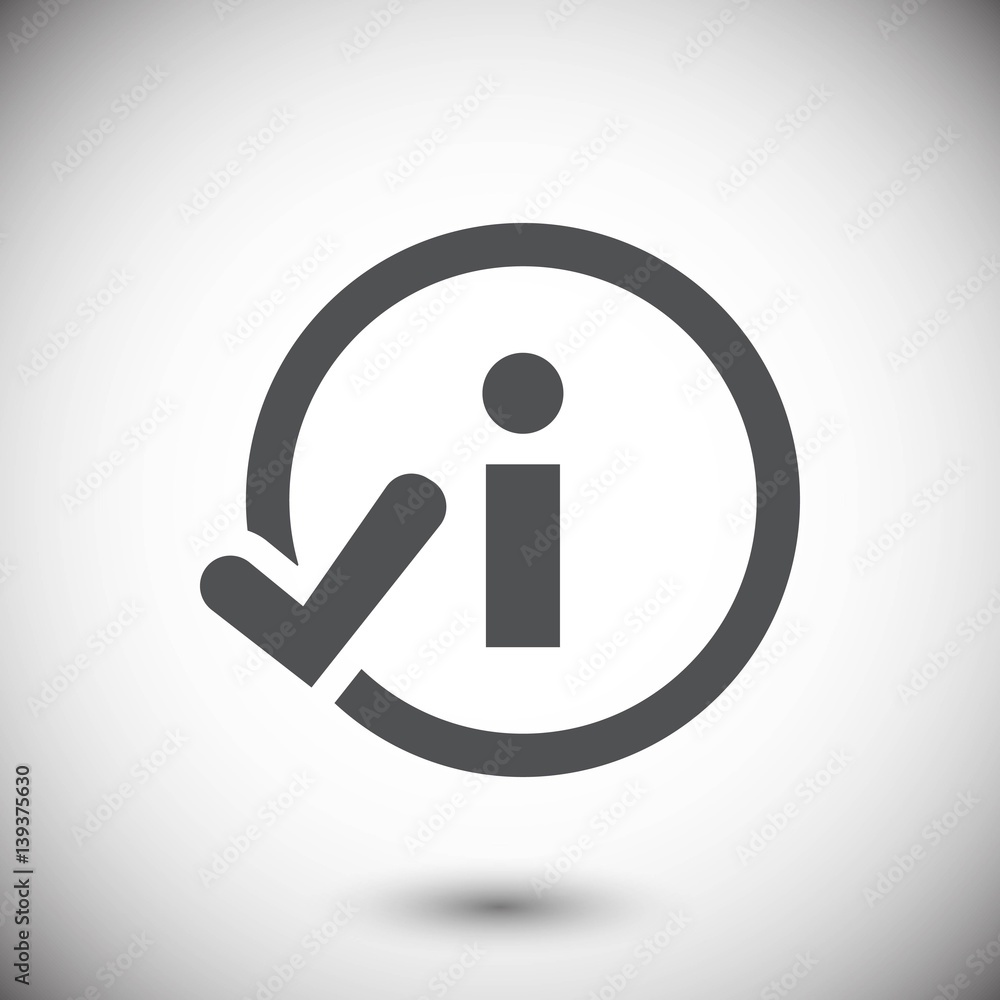 info icon stock vector illustration flat design info icon stock vector illustration flat design