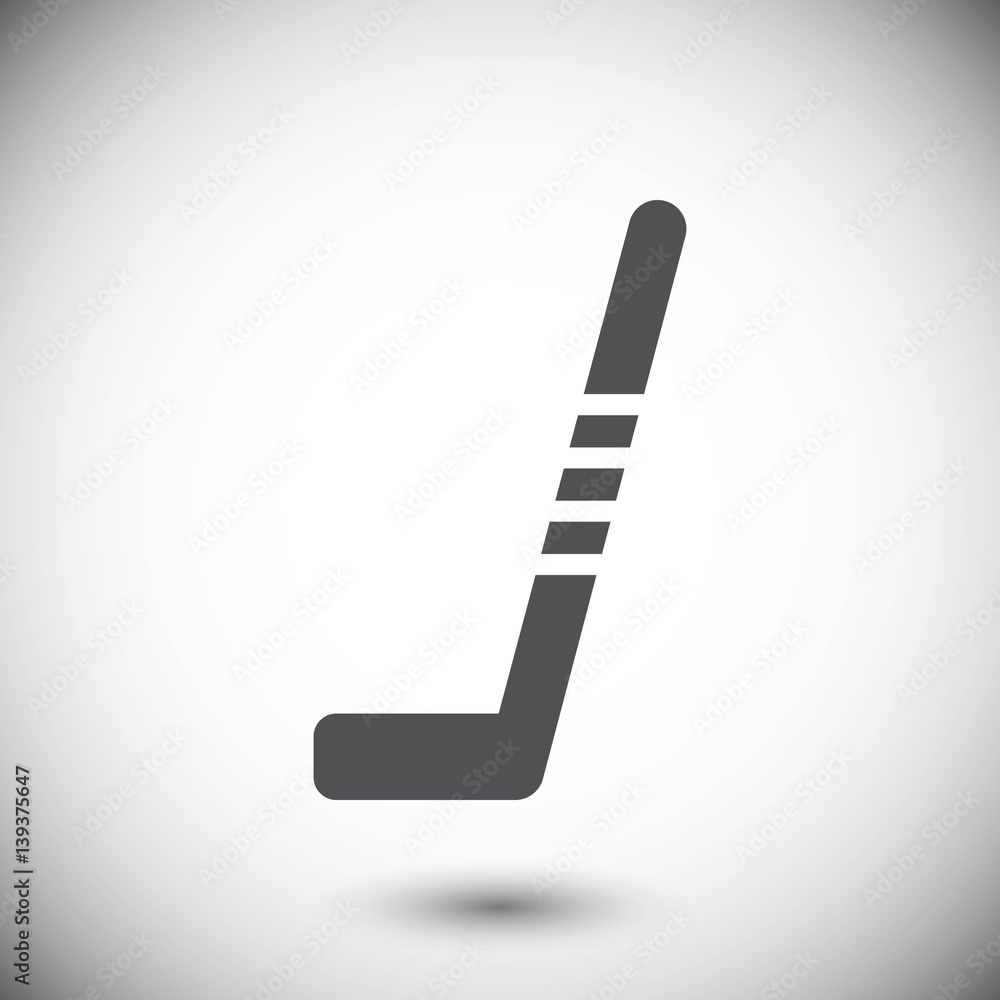 hockey stick icon stock vector illustration flat design hockey stick icon stock vector illustration flat design