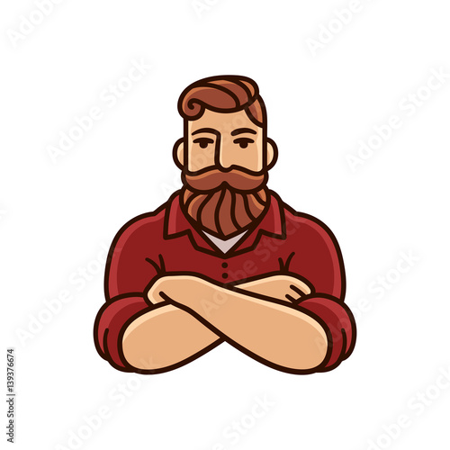 Man with beard and mustache