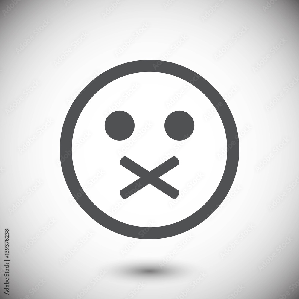 Smile icon stock vector illustration flat design Smile icon stock vector illustration flat design