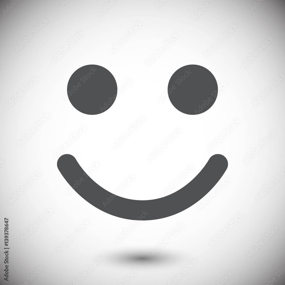 Smile icon stock vector illustration flat design Smile icon stock vector illustration flat design