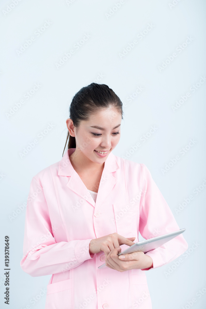 young pretty chinese woman nurse in hospital young pretty chinese woman nurse in hospital