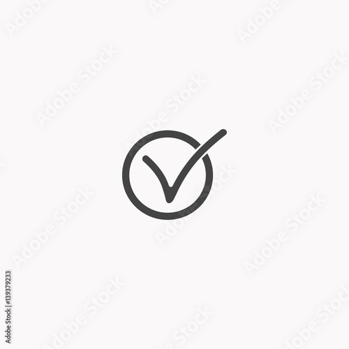 Ceck icon illustration isolated vector sign symbol