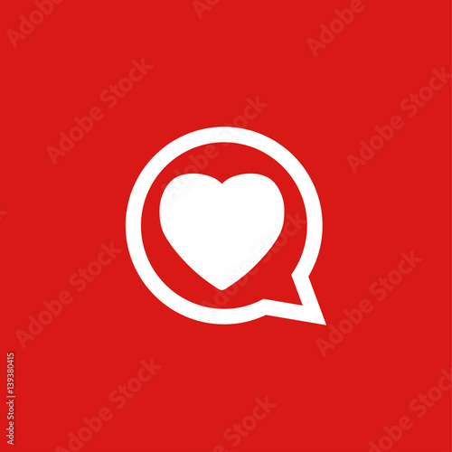 Chat icon illustration isolated vector sign symbol