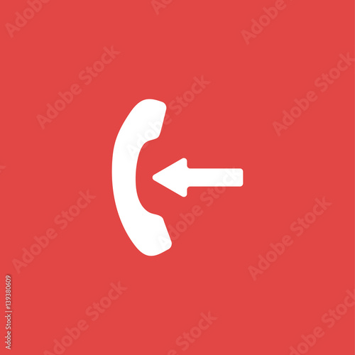 Phone call icon illustration isolated vector sign symbol