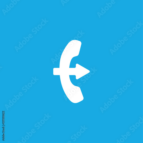 Phone call icon illustration isolated vector sign symbol