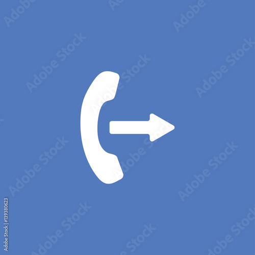 Phone call icon illustration isolated vector sign symbol