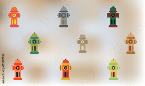 Street Fire Hydrant collection