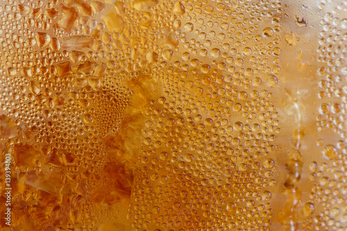 Cola with Ice background