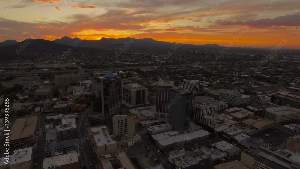Aerial Arizona Tucson September 2016 4K Aerial Arizona Tucson September 2016 4K