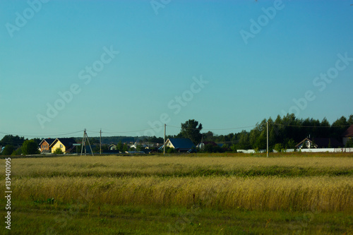 village and cottages photo