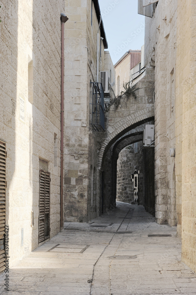 Corners of Jerusalem, streets, yards and the holy places of Israel's capital