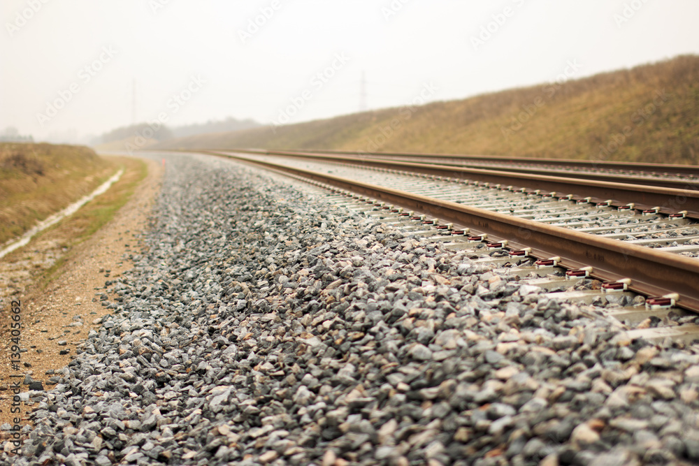 Fototapeta premium Railway tracks