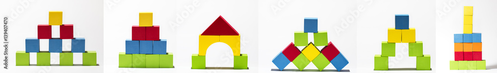 Obraz premium blocks, toy set 