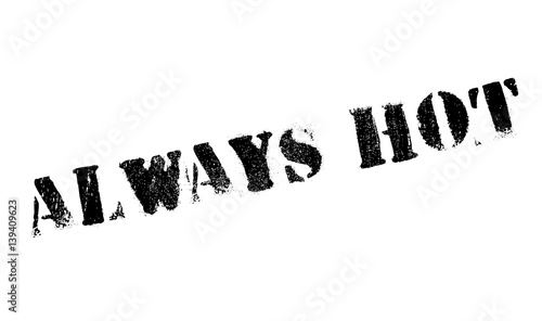 Always Hot rubber stamp. Grunge design with dust scratches. Effects can be easily removed for a clean, crisp look. Color is easily changed.