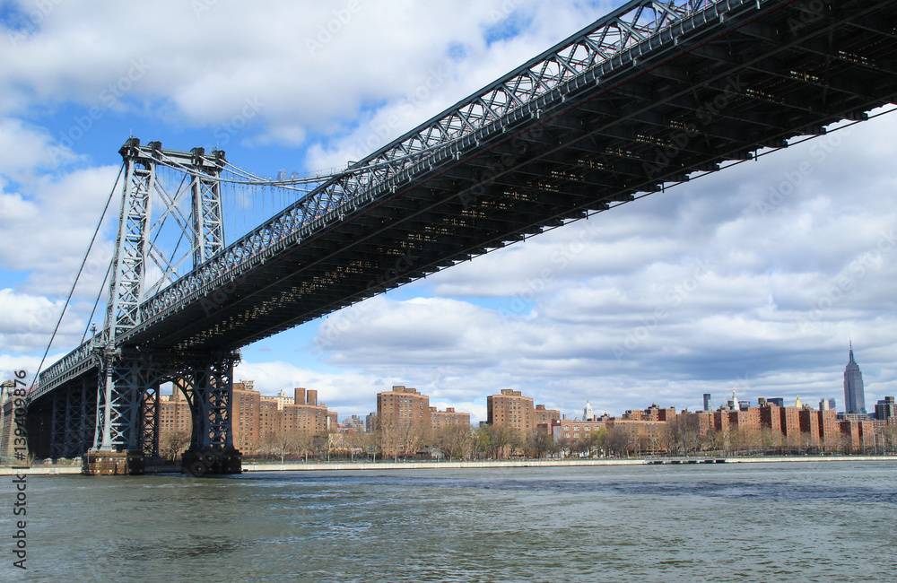 Naklejka premium Manhattan Bridge