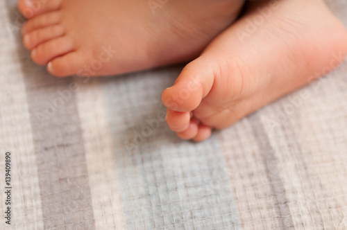 A little child's foot