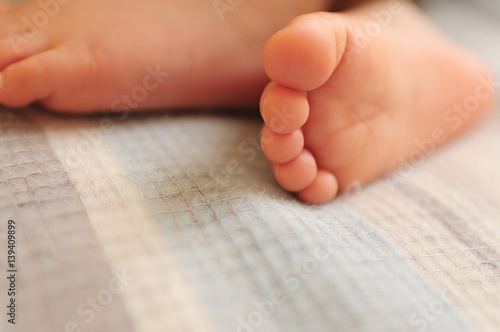 A little child's foot