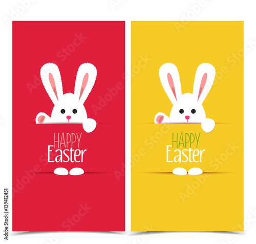 Vector Easter bunny