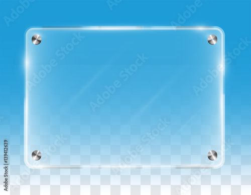 real  transparent shining wall acrylic board