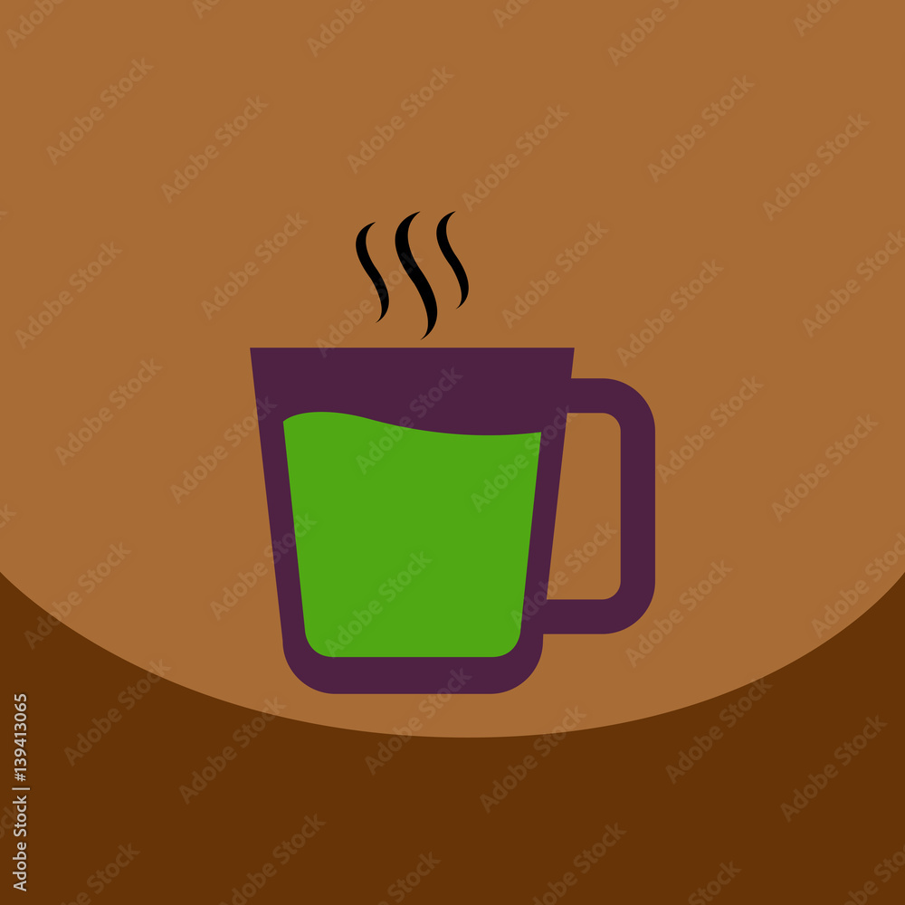 flat vector icon design collection cup of hot coffee flat vector icon design collection cup of hot coffee