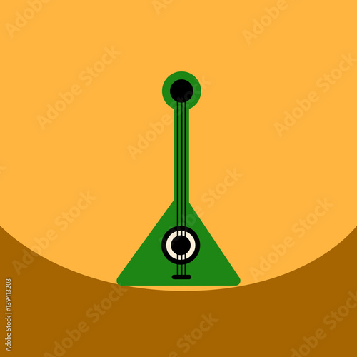 flat vector icon design collection musical instrument