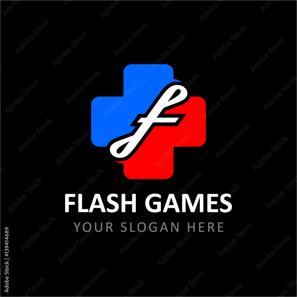Flash Game Logo Flash Game Logo