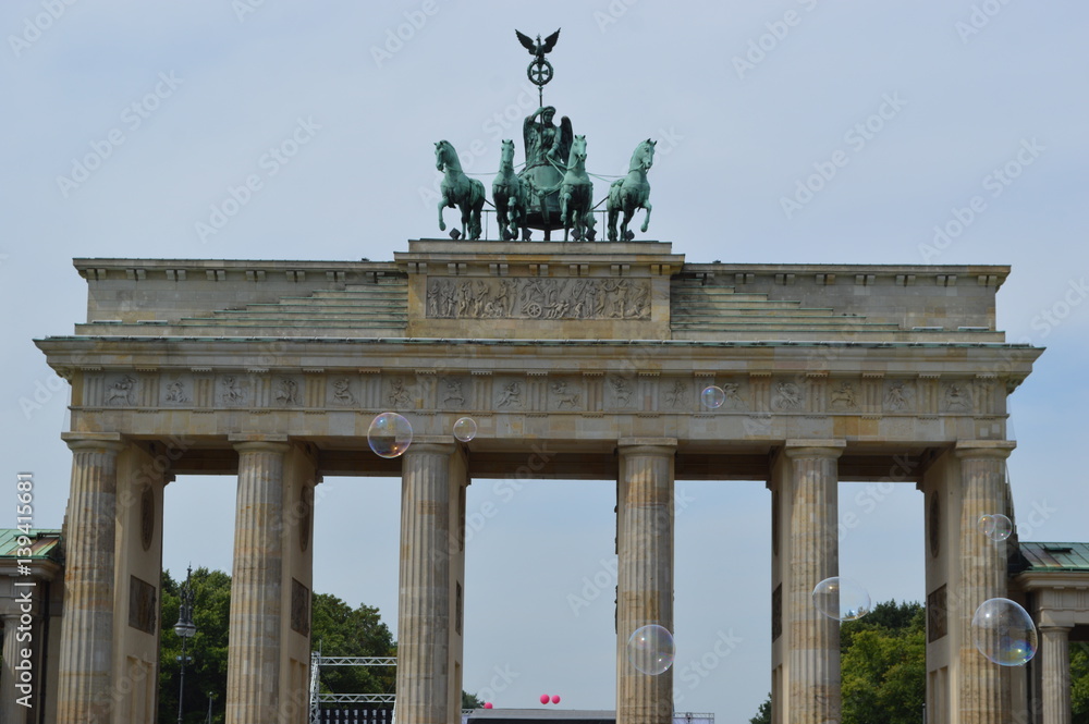 Brandenburg Gate in Berlin, Germany