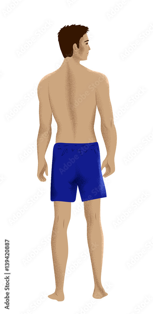 Fototapeta premium standing man