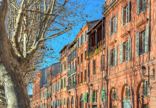 Façades de Toulouse