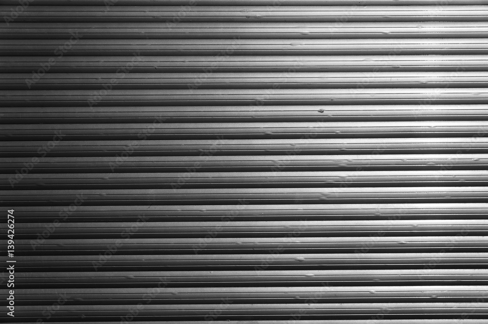 Roller shutters metal texture. Roller shutters metal texture.