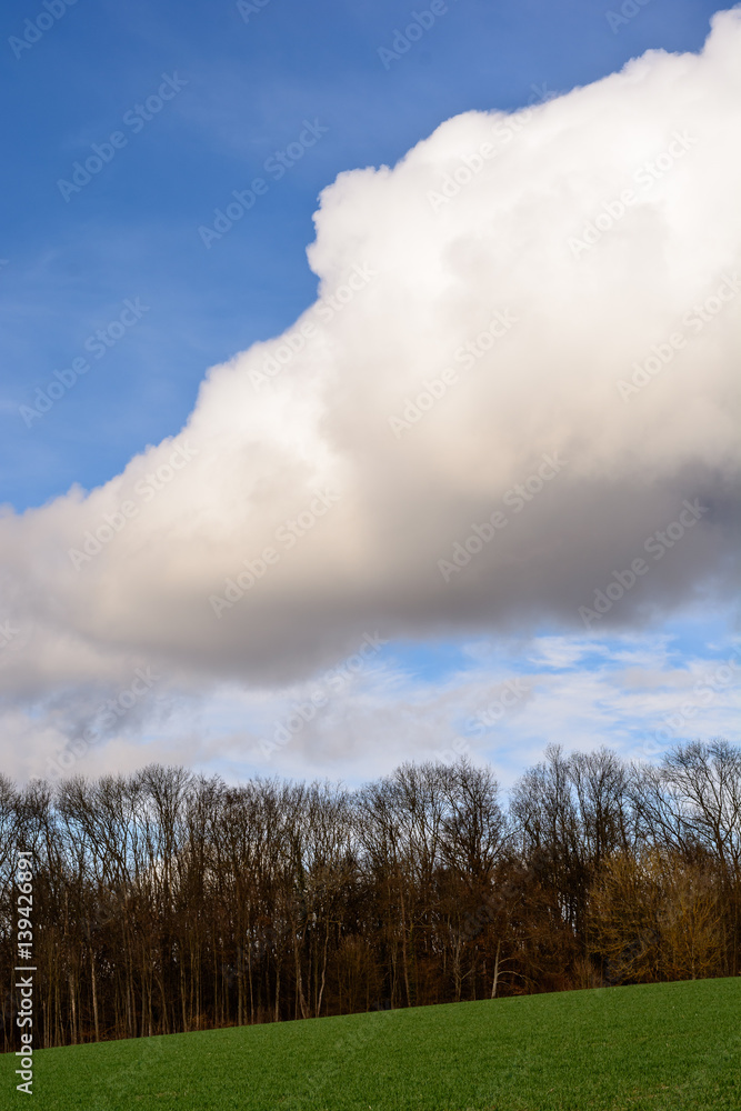 Wolke am Blauen Himmel Wolke am Blauen Himmel