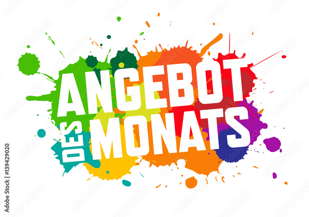 Angebot des Monats Angebot des Monats