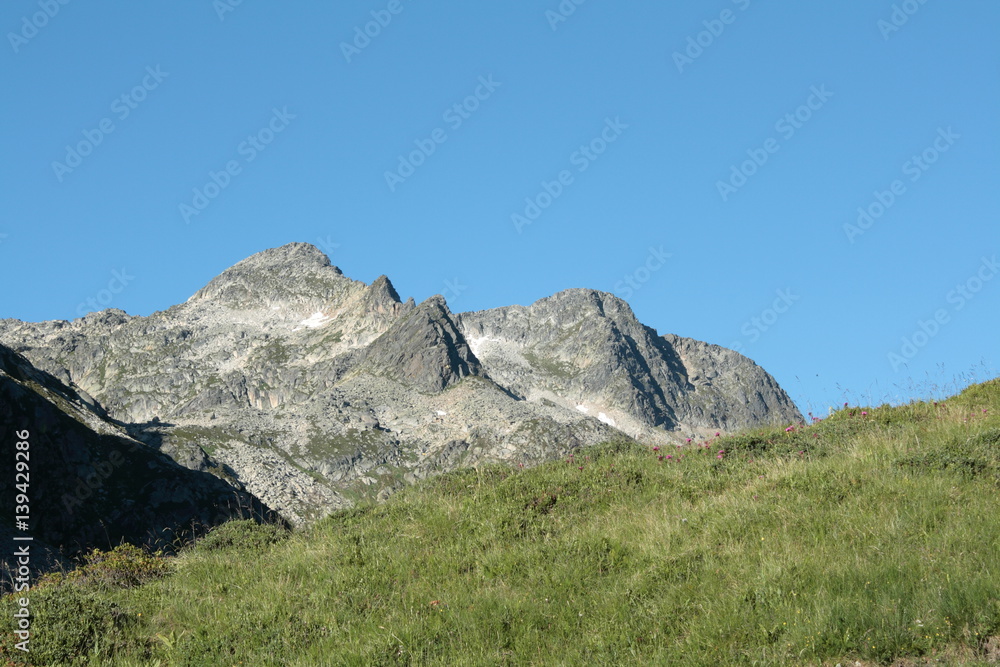 Montagnes ariégeoises dans les Pyrénées, France