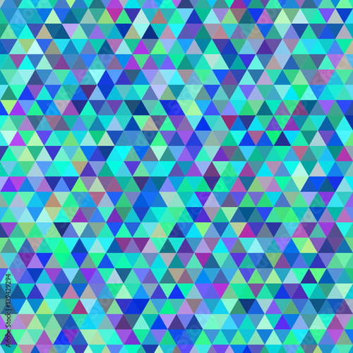 Triangular geometric shapes.