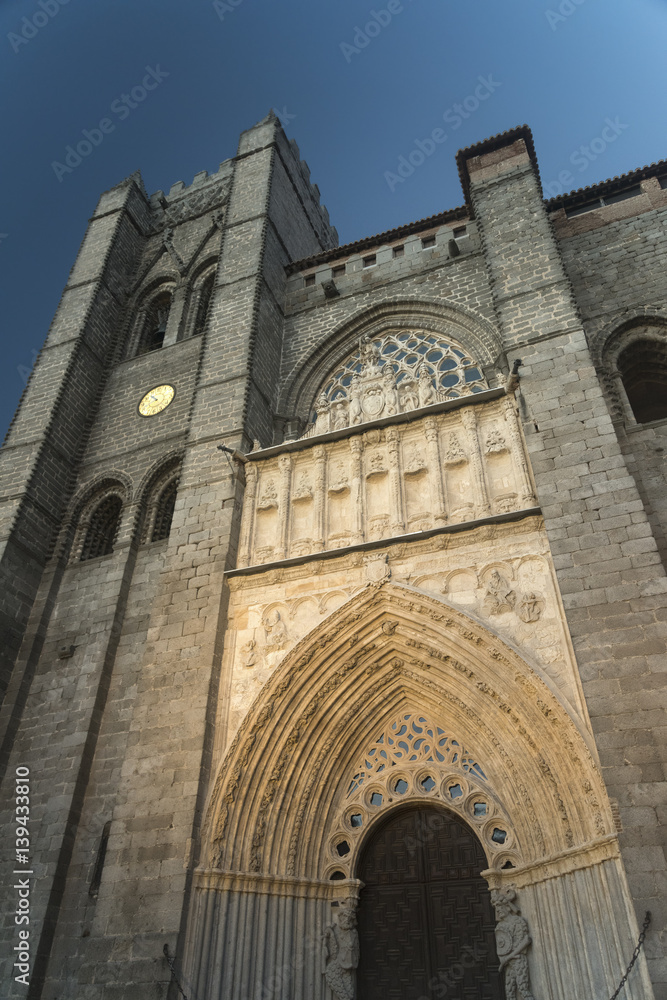 Avila (Castilla y Leon, Spain): cathedral